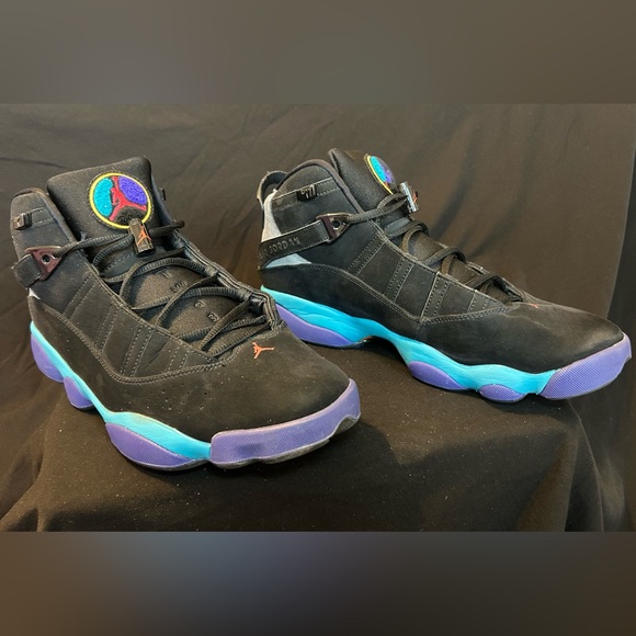 jordan 6 rings aqua